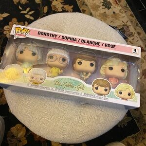 Funko Pops Golden Girls 4-piece boxed set.